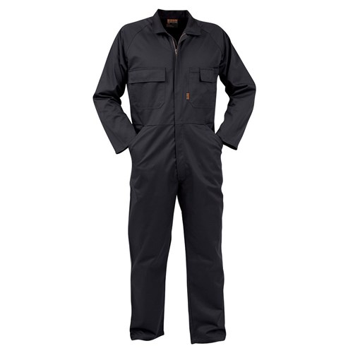 Overall Workzone Polycotton Zip Charcoal (COZPC) (76R)