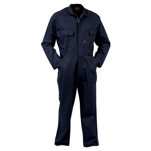 Overall Workzone Polycotton Zip Navy (COZPC) (76R)