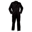 Overall Workzone Cotton Zip Black (COZCO)