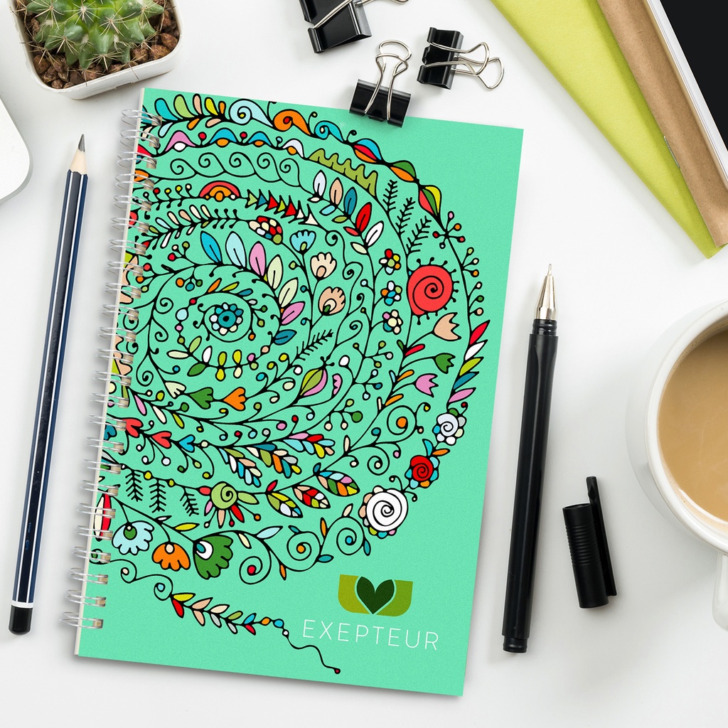 [131517] Lancia Full Colour Notebook - Medium - 118176