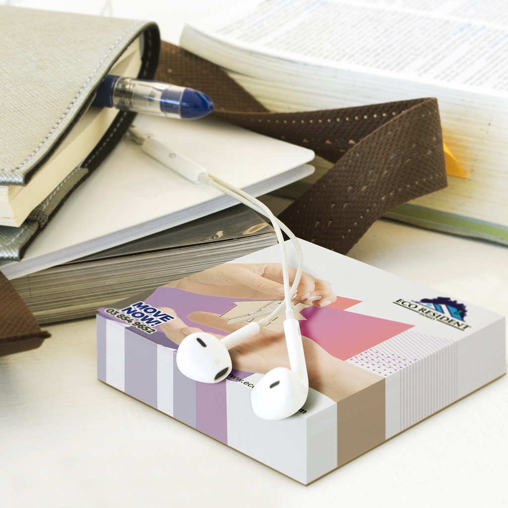 [131684] Memo Cube Note Pad - 200 Leaves - 118503