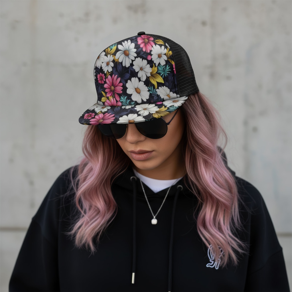 [119566] Impala Custom Flat Peak Mesh Cap - 119566