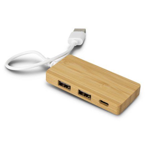 [120609] Bamboo USB Hub - 120615