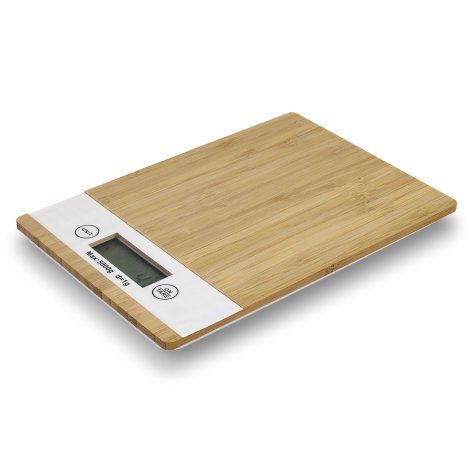 [121805] Bamboo Kitchen Scale - 121798