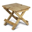 NATURA Bamboo Folding Wine Table - 122273