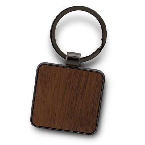 [123001] Santo Key Ring - Square - 123014 (Gunmetal)