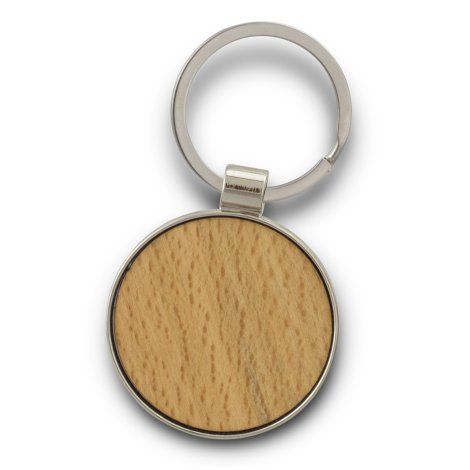 [123023] Santo Key Ring - Round - 123549 (Natural)
