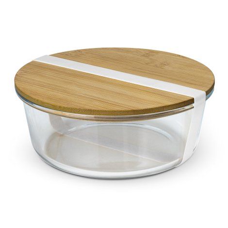 [123105] NATURA Iris Glass Food Container - 123102