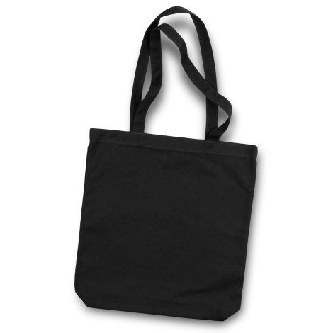 [123382] California Canvas Tote Bag - 123377 (Black)