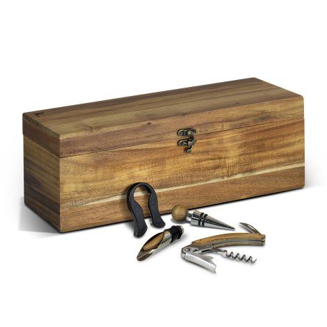 [124738] Keepsake Wine Box Gift Set - 124740