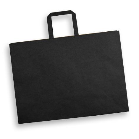 Extra Large Flat Handle Paper Bag Landscape - 125942