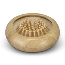NATURA Bamboo Brush and Mirror - 125992