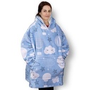 Full Colour Blanket Hoodie - 127224