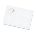 Sticker Sheet 80mm Circle - Gloss - 127920