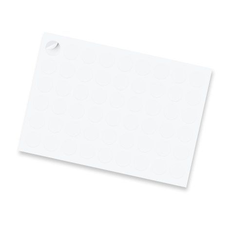 Sticker Sheet 26mm Circle - Matte - 127923
