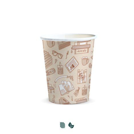 [130334] Compostable Paper Cup - 230ml - 129540
