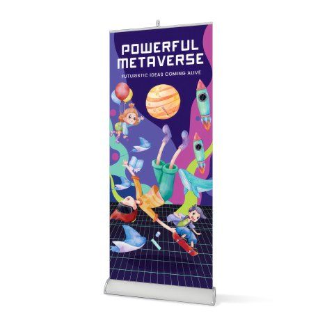 [132206] Pull-Up Banner Stand - 129533