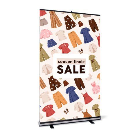[132207] Pull-Up Banner Stand Wide - 129534