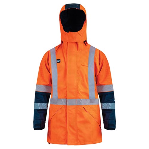 Jacket Arcguard Rainwear 29CAL TTMC-W17 X-Back Inheratex Orange/Navy (XS)