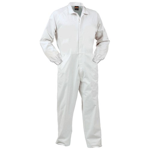 Overall Workzone Polycotton Food Industry Zip White (FONPCMW) (76R)