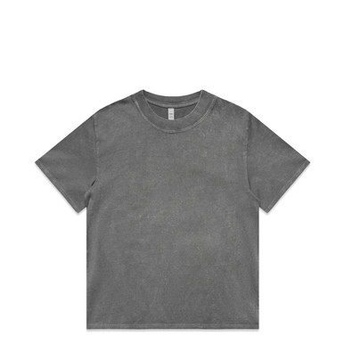 Wo's Stone Wash Heavy Tee - 4085