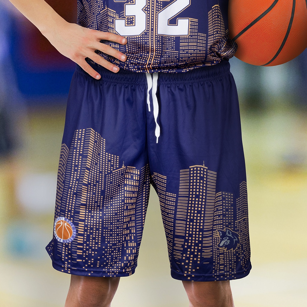 Custom Mens Basketball Shorts - 123545 (XS)
