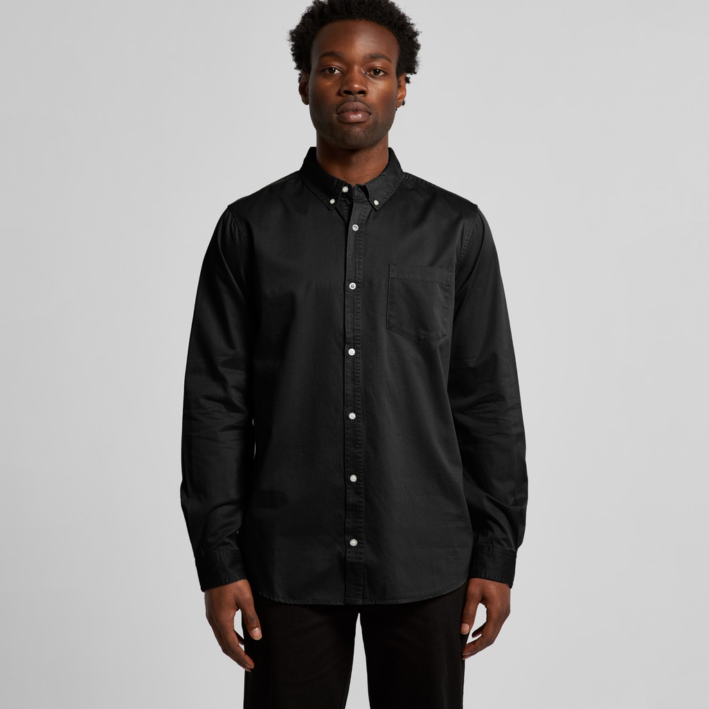 Denim Wash Shirt - 5414 (S, Army)