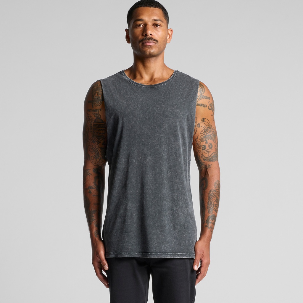 Stone Wash Barnard Tank - 5039 (XS, Moss)