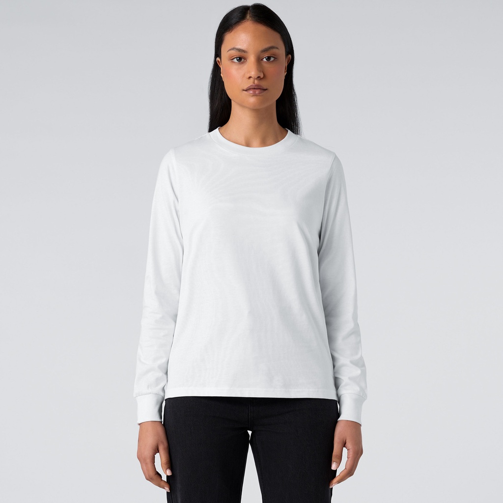 Wo's Dice L/S Tee - 4056 (XS, Navy)