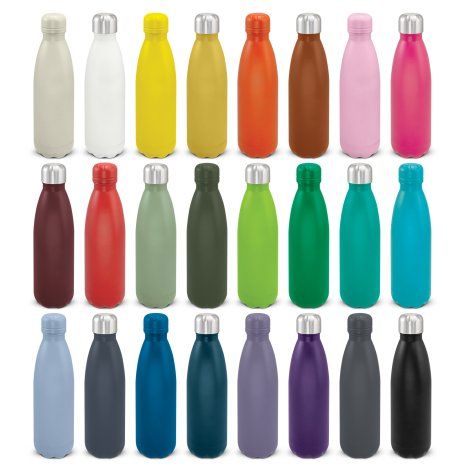 [116309] Mirage Powder Coated Vacuum Bottle - 116329 (White)