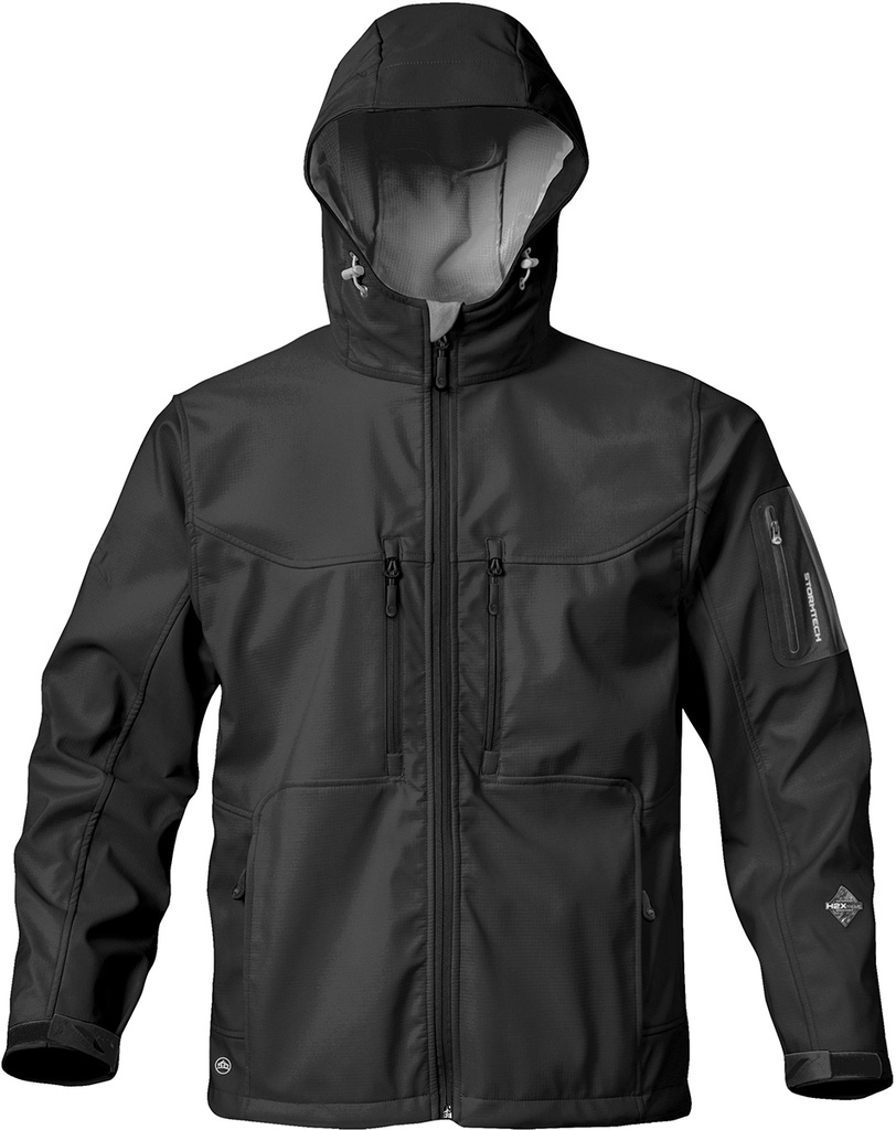 [HS-1-BL.BL-S] Stormtech Men's Epsilon Shell - HS (S, Black)