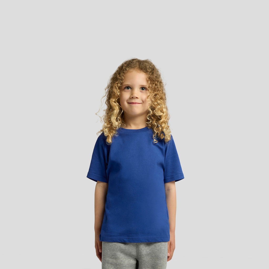 [3050-WHITE-S-2K] Kids Block Tee - 3050 (2, White)