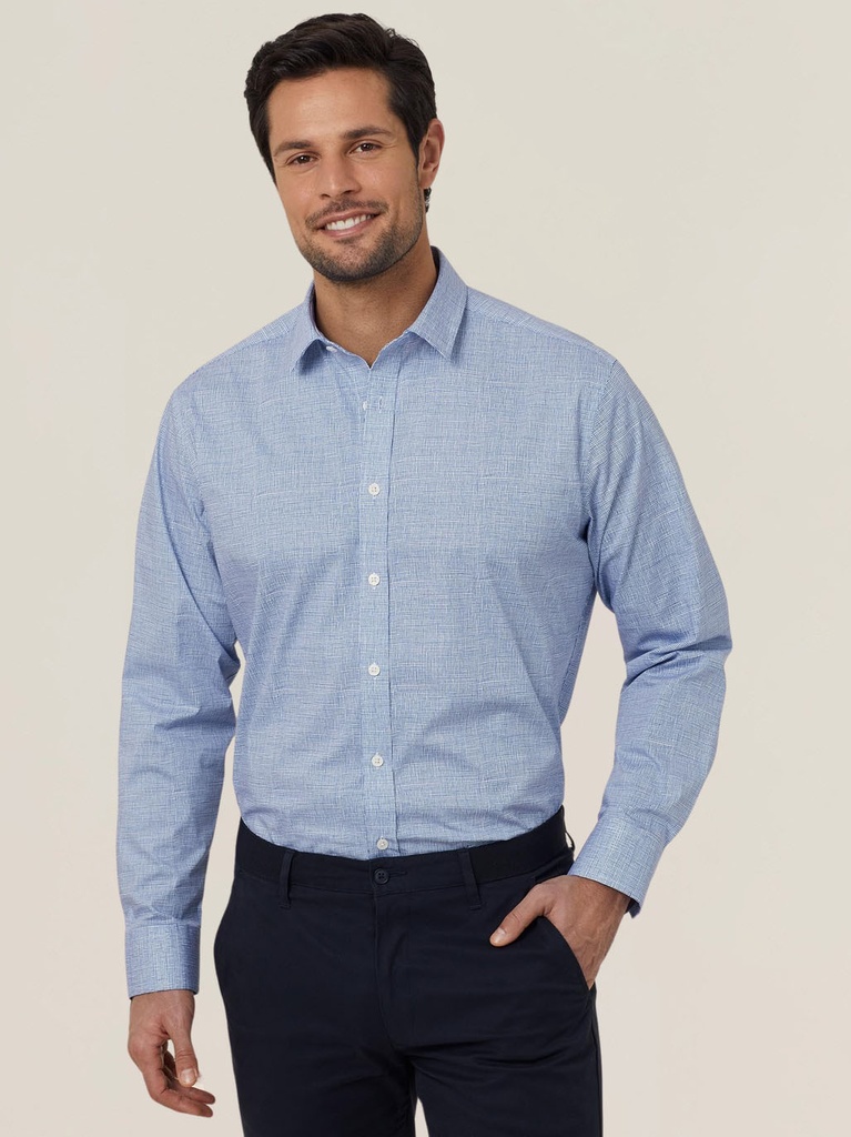 CATJDC - Avignon Abstract Print Stretch Long Sleeve Shirt