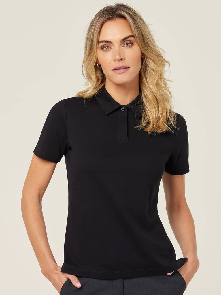 [9357732570921] CATUT4 - Cotton Pique Polo (XS, BLACK)