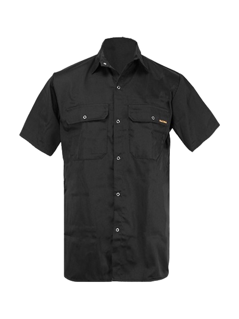 [9419425344223] N3225 - LIGHTWEIGHT POLYCOTTON S/S DOMED SHIRT