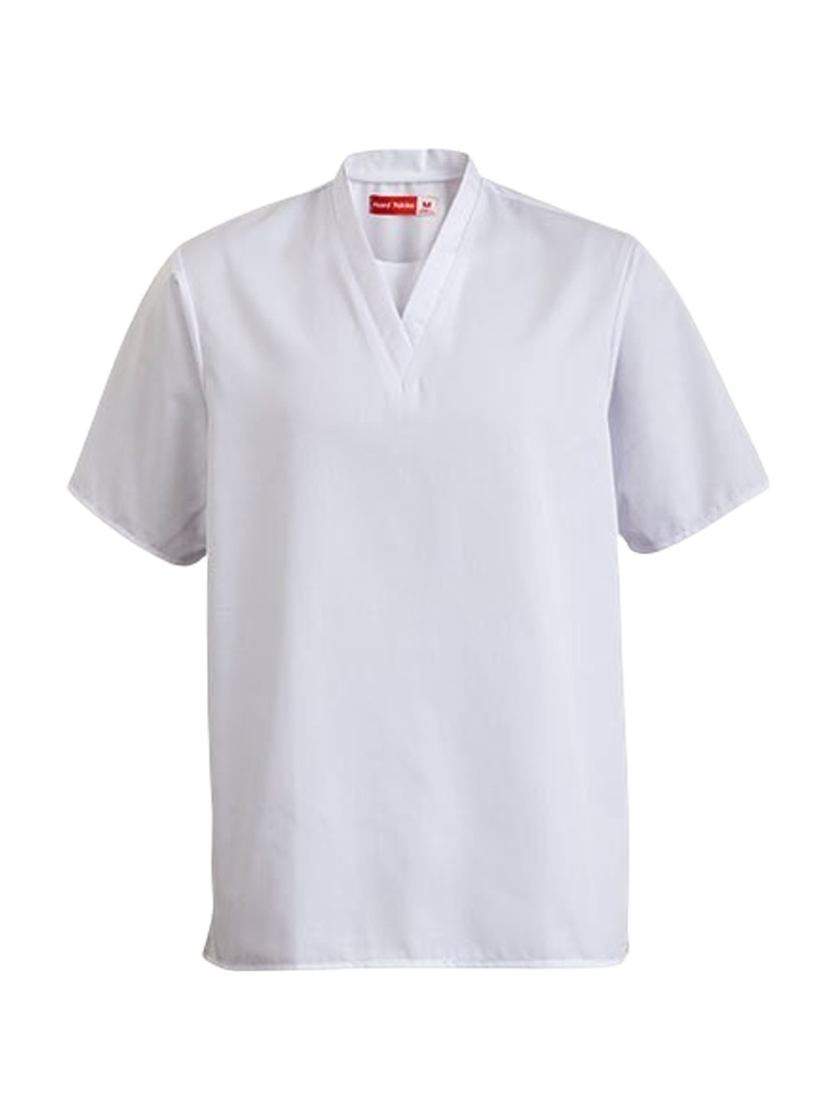 [9400021274021] NJS2GF - LIGHTWEIGHT POLYCOTTON S/S JERKIN - V NECK INSERT (M)
