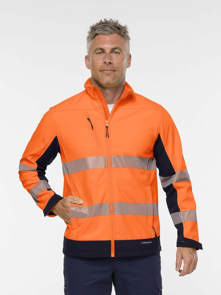 K55009 - Originals Hi Vis Taped Softshell Jacket