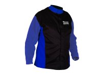 [EFFRJ-2XL-3XL] PROBAN WELDERS JACKET, LEATHER SLEEVES. SIZE 2XL-3XL