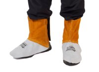 [EFS] FUSION CHROME LEATHER WELDERS SPATS, VELCRO FASTENING, KEVLA