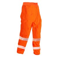 [801078-S] HI VIS PU.TROUSERS,FR, ORANGE-SIZE (S)