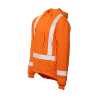 [841289-S] FR HOODIE 410GSM, ORANGE TTMC, 22 CAL-SIZE (S)