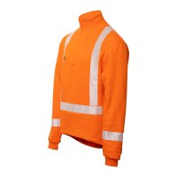 [841299-S] FR COTTON FLEECE JACKET, 410GSM ORANGE TTMC, 22 CAL-SIZE (S)