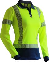 [PCP1235-FLYE/NA-4] CAUTION D/N L/S SEGMENTED TAPE WOMEN'S MICRO FIBRE-SIZE (4)