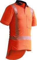 [PCP1241-FLOR-XS] CAUTION S/S TTMC-W SEGMENTED TAPE MICRO FIBRE POLO-SIZE (XS)