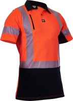 [PCP1261-FLOR/BK-XS] CAUTION D/N MICROVENT POLO-SIZE (XS)