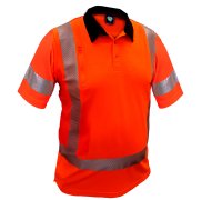 [PCP1270-FLOR-XS] CAUTION TTMC-W17 X-BACK S/S MICROVENT POLO-SIZE (XS)