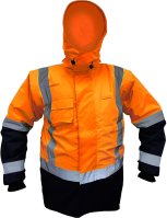 [PCR4015-FLOR/NA-XS] ESKO STORM PRO D/N ZIP-OFF SLEEVE FLEECE LINED-SIZE (XS)