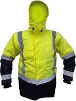[PCR4015-FLYE/NA-XS] ESKO STORM PRO D/N ZIP-OFF SLEEVE FLEECE LINED-SIZE (XS)