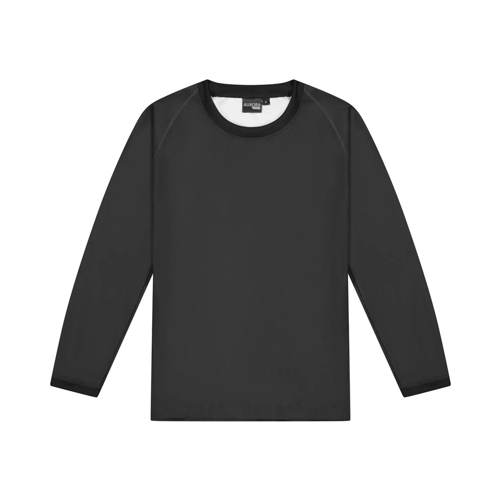 [WTTK-BK-6] WTTK - Warmup Training Top - Kids (6, Black)