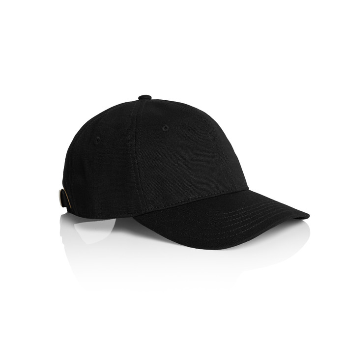 [1131-BLACK-P-OS] Access Canvas Cap - 1131 (Black)